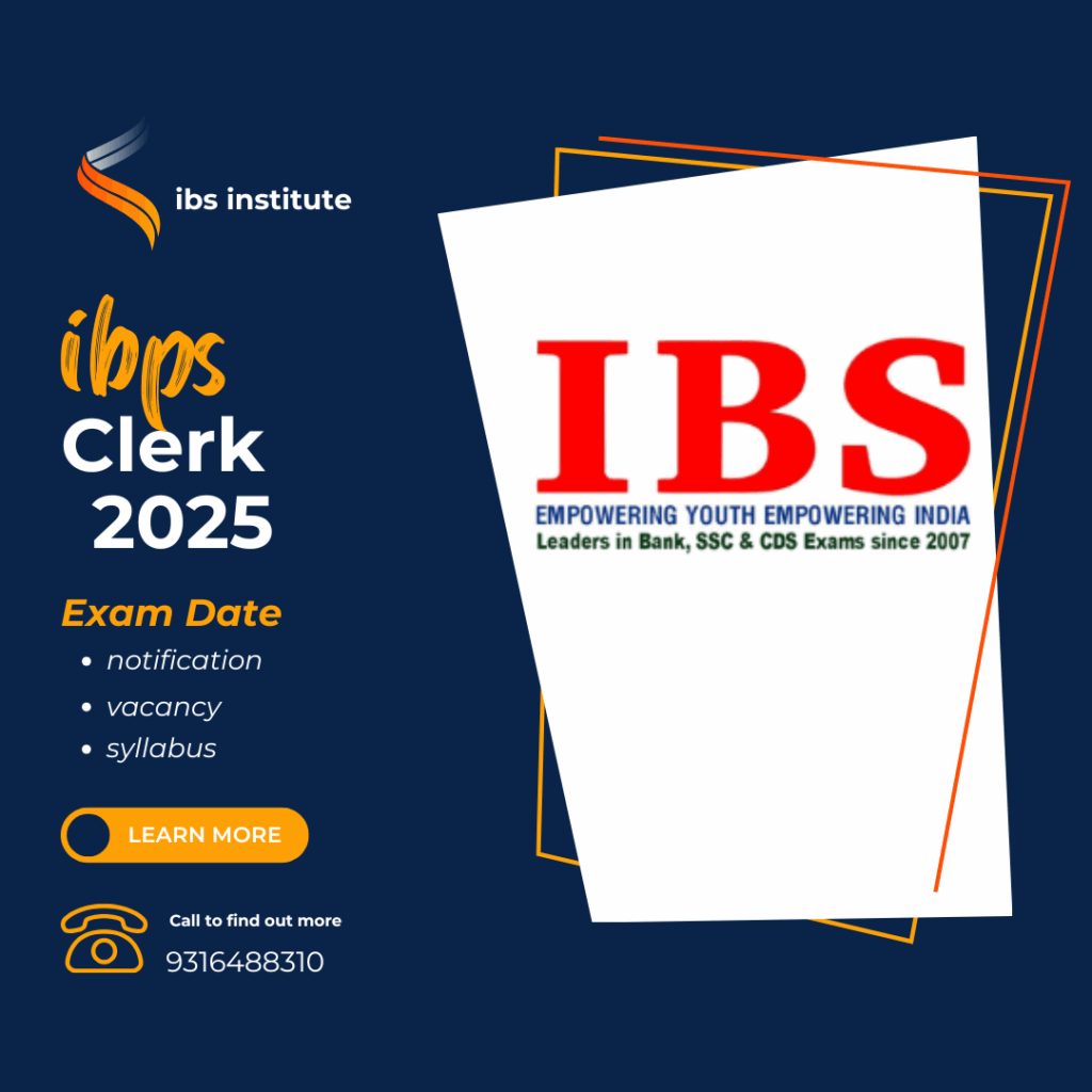 ibps clerk 2025